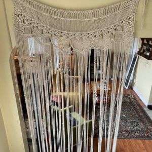 Bohemian Macrame Wall Hanging Tapestry